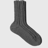 Handmade Merino Wool Socks: Thin Knit Unisex Cozy Socks