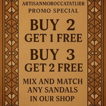 Black Braided Moroccan Leather Sandals – Handmade Flat Straps – Custom Fit